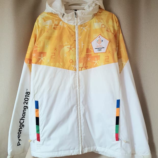 노스페이스 평창 올림픽 경량 점퍼 XL