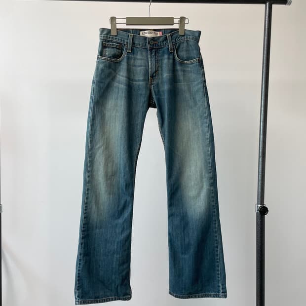 (29) Levis 리바이스527 빈티지 워싱 부츠컷 데님팬츠