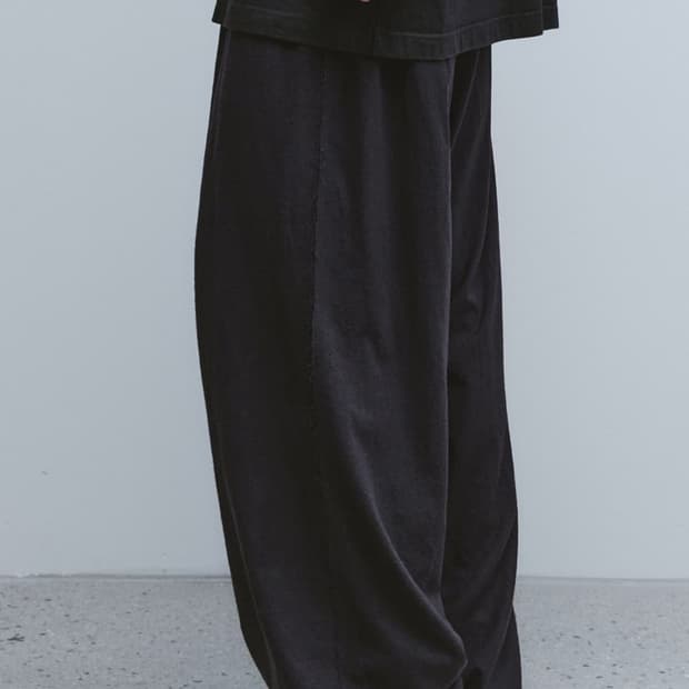 [m] 유스 실크넵 테이퍼드 슬랙스