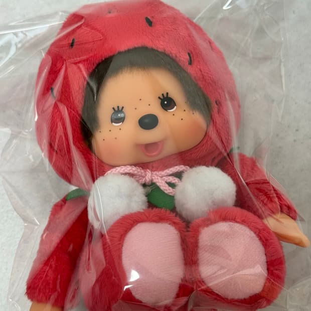 새상품 몬치치 지역한정 딸기몬치치 