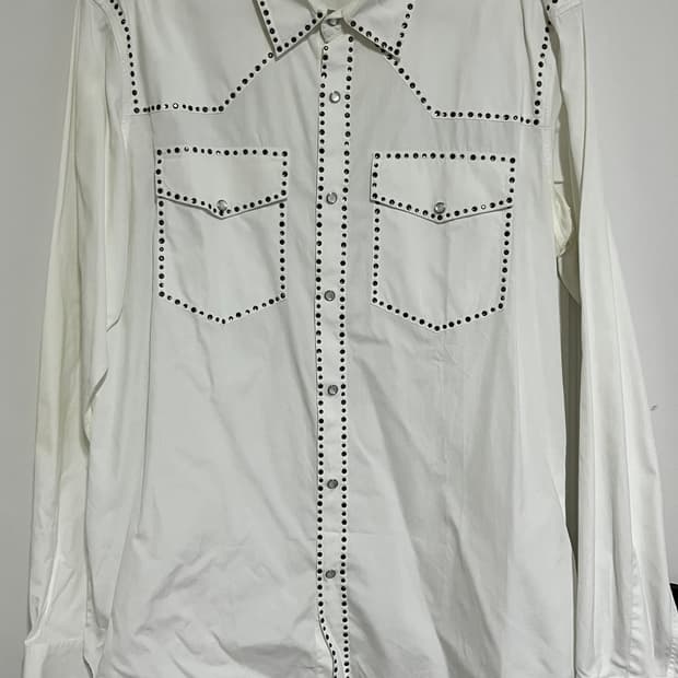 드리스반노튼 스터드 웨스턴 셔츠