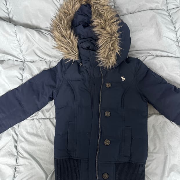 아베크롬비 울프죠 패딩