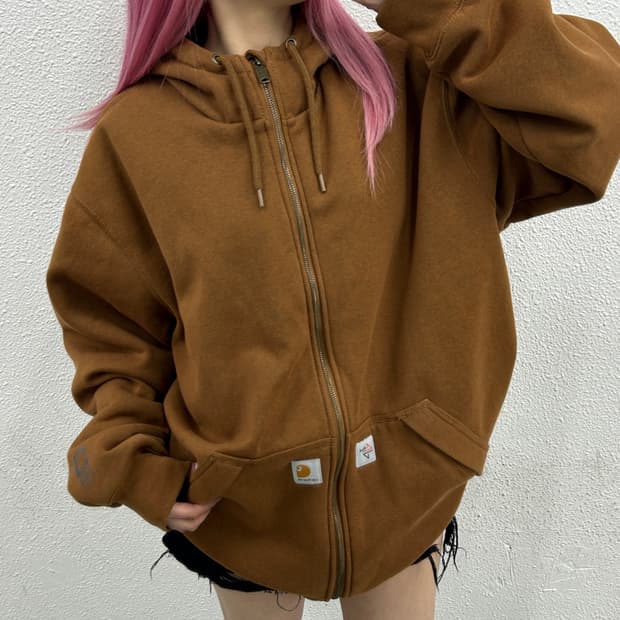 칼하트 된장 후드집업 XL