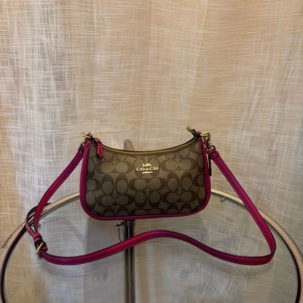 정품 코치 호보 크로스백    