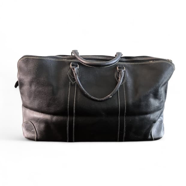 꼼데가르송 레더 보스톤백