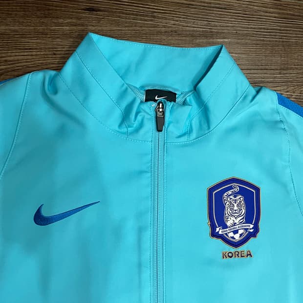 16-18 나이키 국가대표 스카이블루 우븐 국대 바람막이