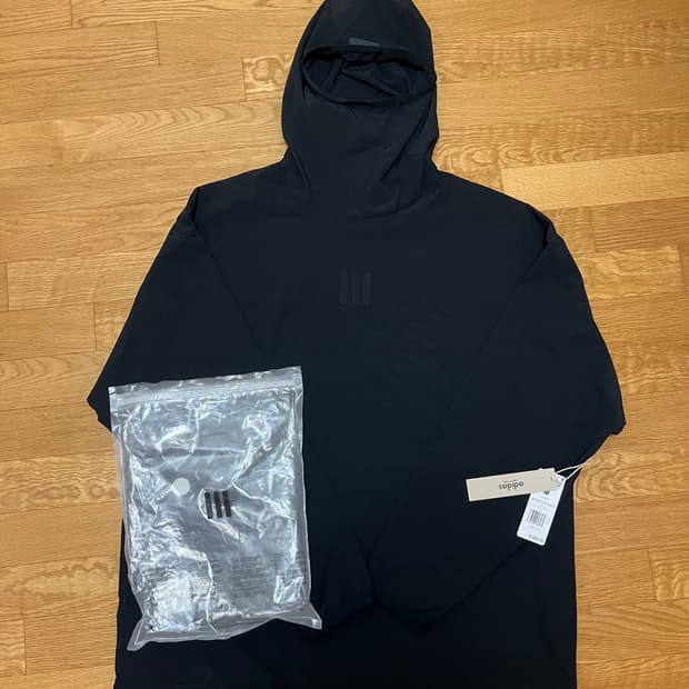 피어오브갓 아디다스 애슬레틱스 런닝 후드