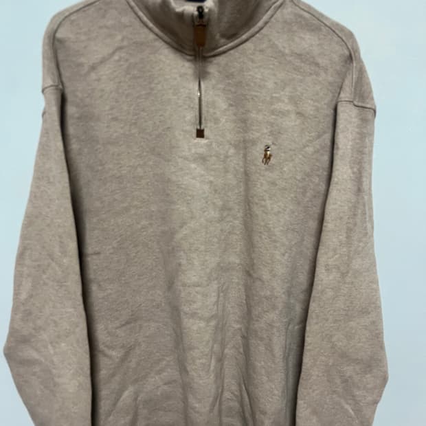 폴로 랄프로렌 하프넥 집업니트