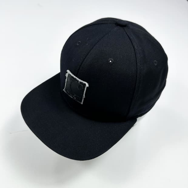 스타터 x 칼하트 블랙 스냅백 모자