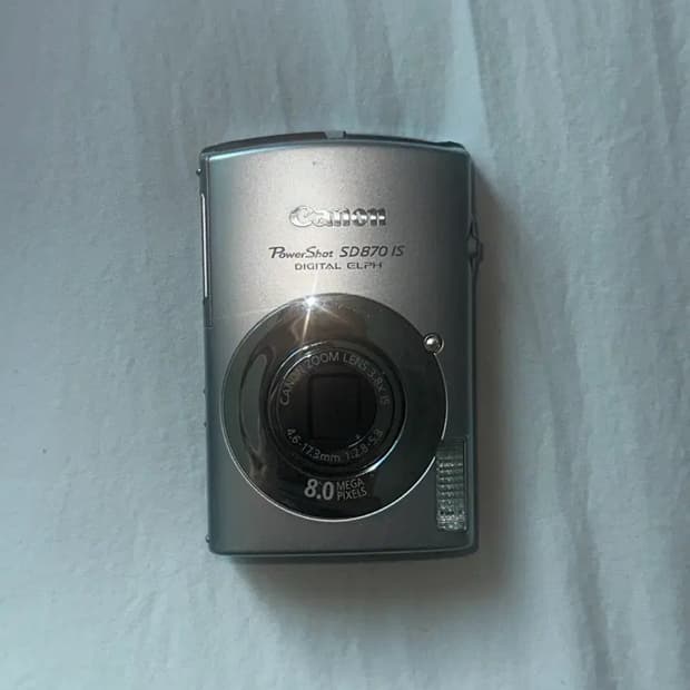 캐논 익서스870 is 파워샷 익시 카메라 디카