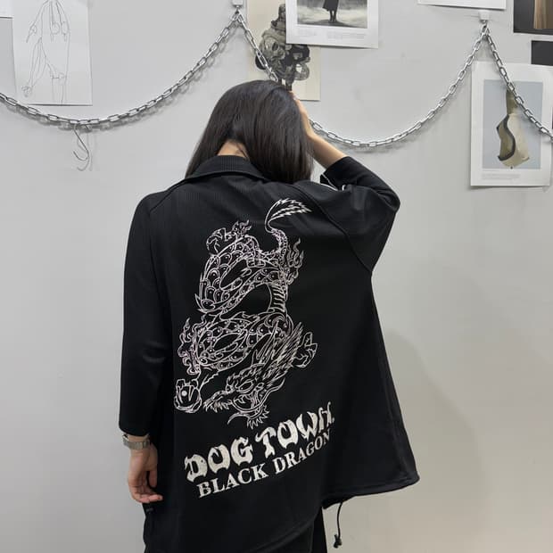 도그타운 오리엔탈 하프집업