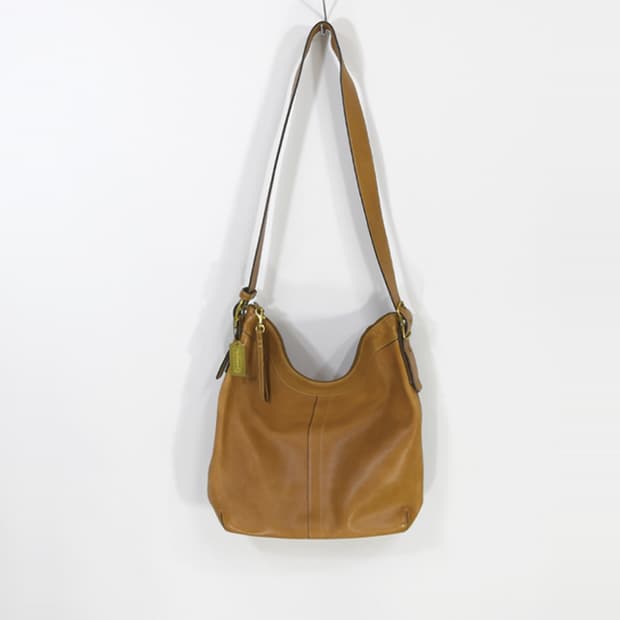 coach hobo 빈티지레더숄더백
