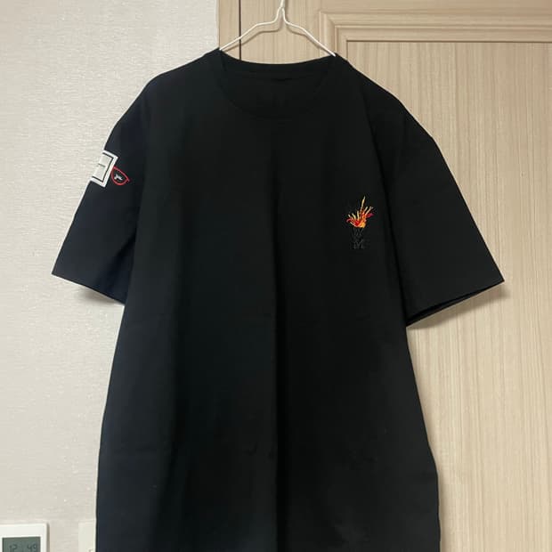 [새상품급/L] 우영미 볼케이노 백로고 반팔