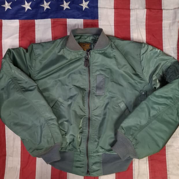오리지날 90's 알파사 미공군 MA-1 TYPE 항공점퍼 