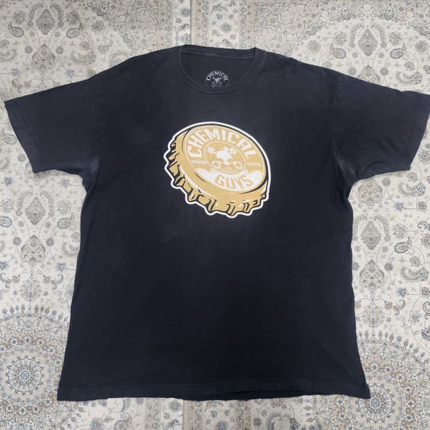케미컬가이 검정 반팔티 XL
