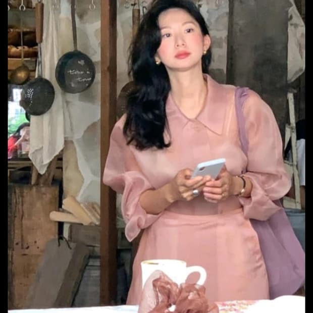 파르벵 카디프 코트 피치퍼즈 컬러