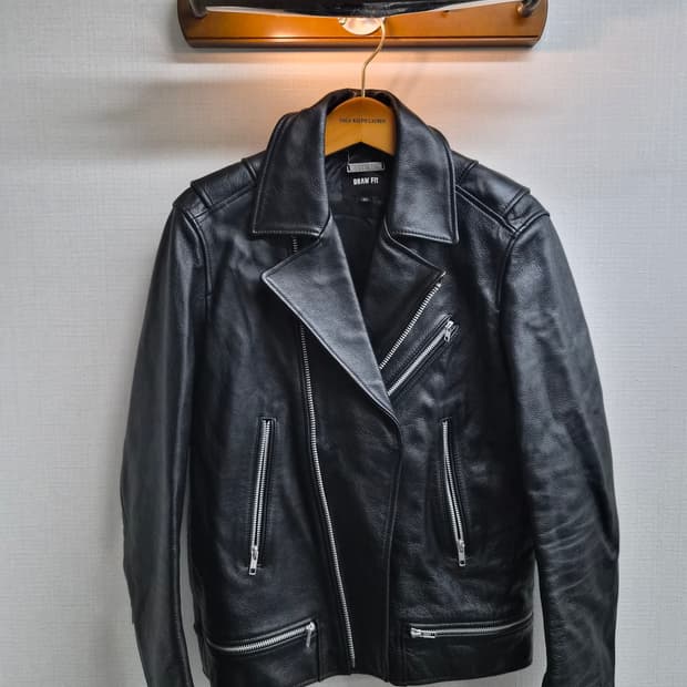 XL) DRAW FIT 드로우핏 소가죽 라이더 자켓 팝니다