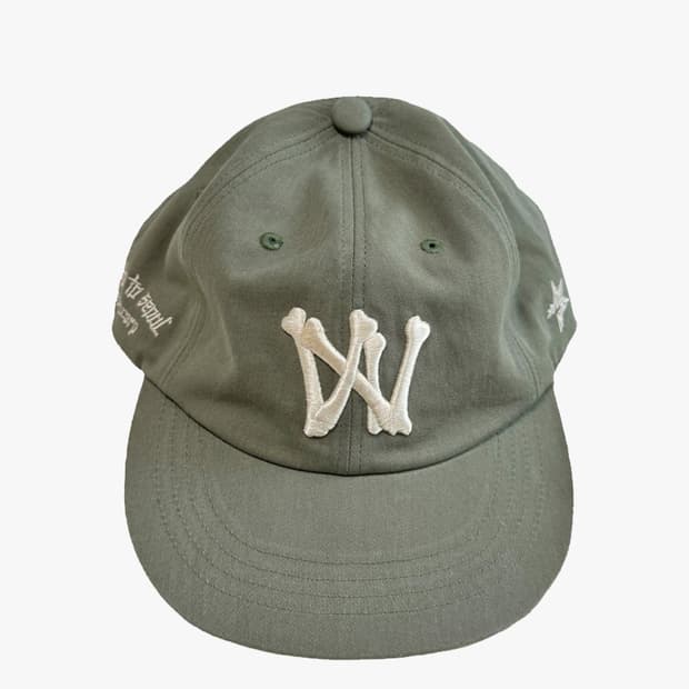 아오이로 6 패널 본 캡 올리브 6-Panel Bone A/N Cap