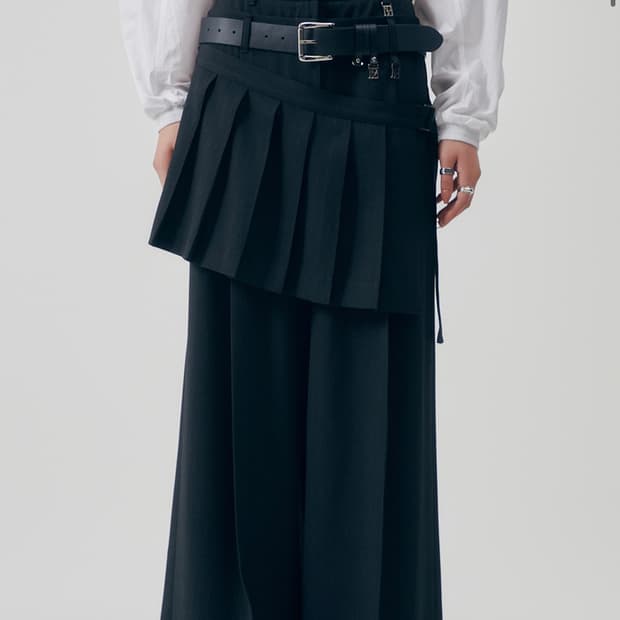 트리밍버드 Flowing Pleated Layered Pants