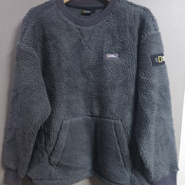 내셔널지오그래픽 플리스 맨투맨, L