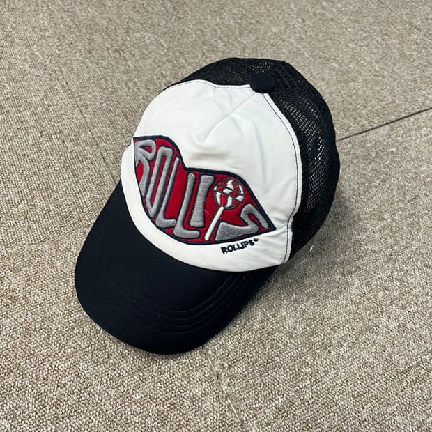 빈티지 롤립스 매쉬 모자