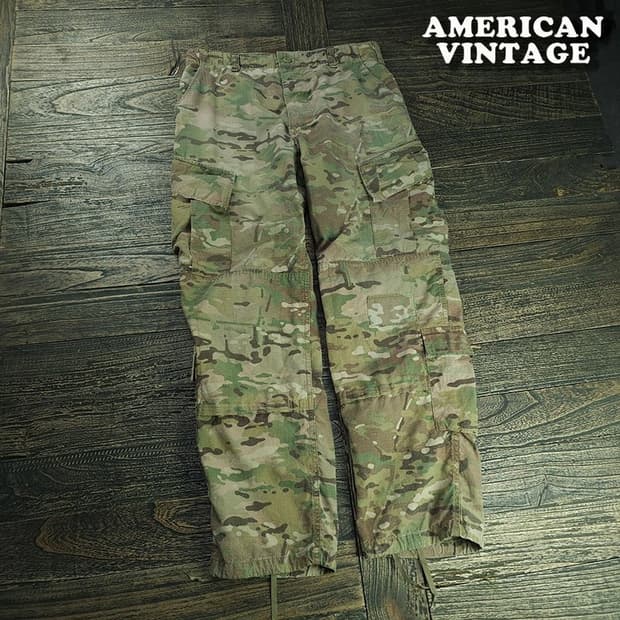 [US 미군] OG 밀리터리 FR ACU 카고 트라우저 팬츠 M21386