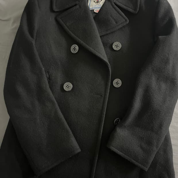 오리지널 미 해군 피코트 36R