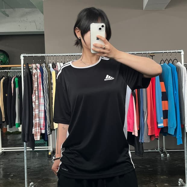 아디다스 기능성 반팔 티셔츠