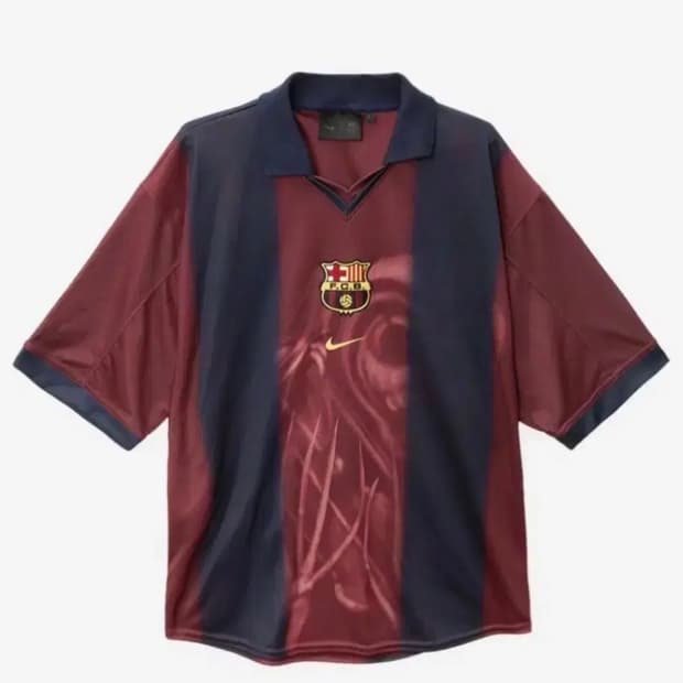 스캇 바르셀로나 레트로 저지 유니폼 