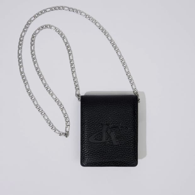 포어필(forappeal)Cigarette wallet bag Black