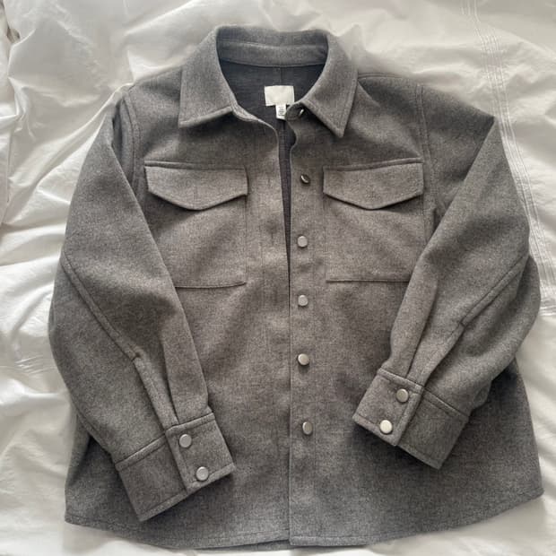 H&M 셔츠형 자켓