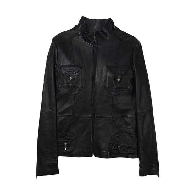 Meridian Italy 양가죽 자켓