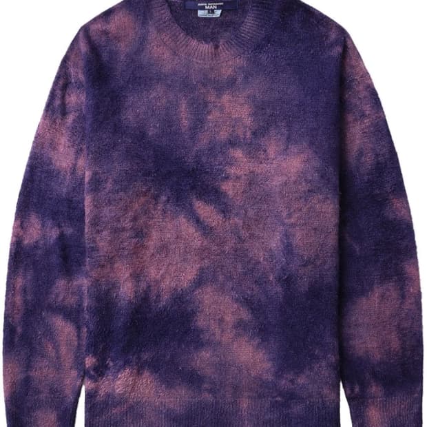 꼼데가르송 준야 와타나베 타이 다이 니트 스웨터 L