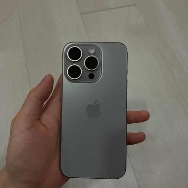 아이폰15pro 256G 내추럴티타늄
