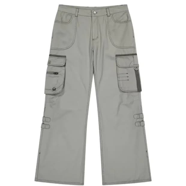 코이세이오 빅포켓 카고팬츠 라이트카키 사이즈2