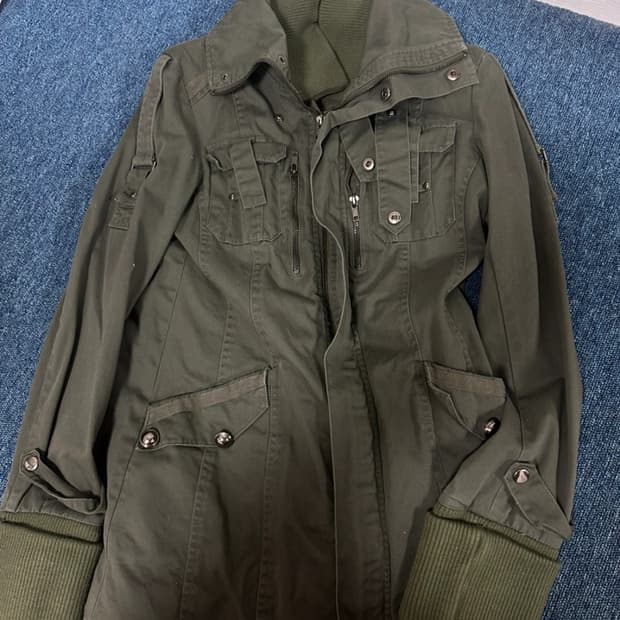 Khaki Color Military Jacket
