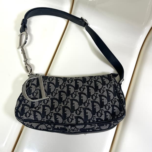 [A 정품] 디올 오블리크 D링 숄더백