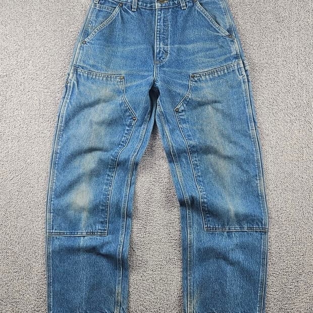 칼하트 데님 더블니 카펜터 워크 팬츠 ( 32X30 ) / 11295