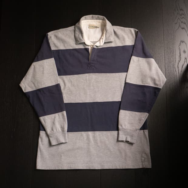 00s L.L.BEAN Rugby Shirt / (110)