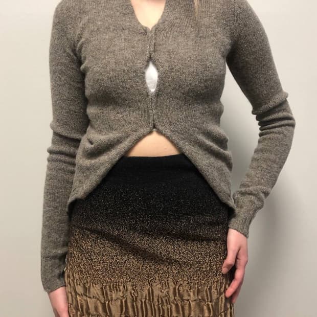 PRADA 프라다 니트웨어(울)38 사이즈