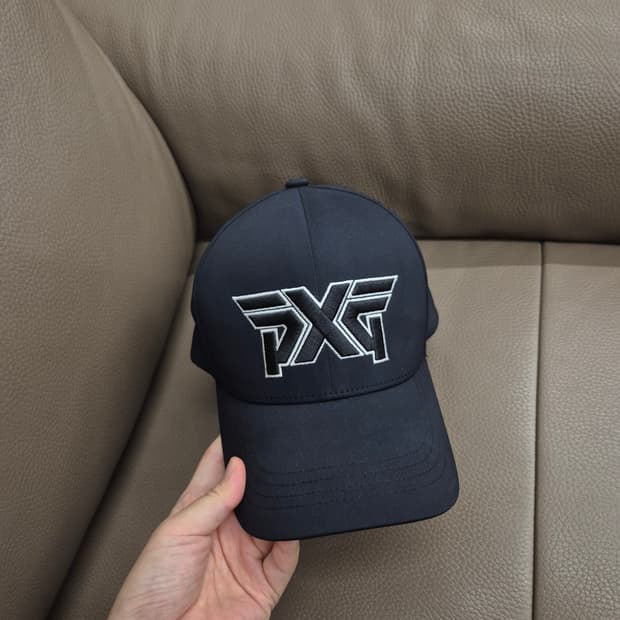 PXG 골프 모자 블랙 FREE