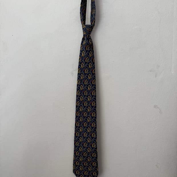 OLD CELINE PARIS 클래식 실크 넥타이