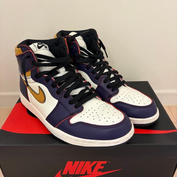 조던 1 레트로 하이 OG 디파이언트 SB LA to Chicago