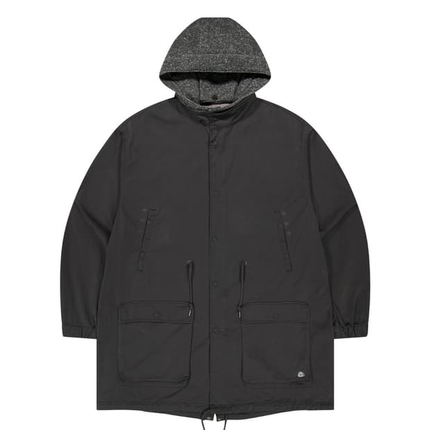 coyseio 코이세이오 WASHED MILITARY JACKET 차콜