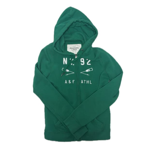 아베크롬비 그린 후드집업