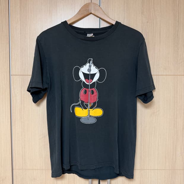 넘버나인 미키 2000년 오리지널 초판 티셔츠