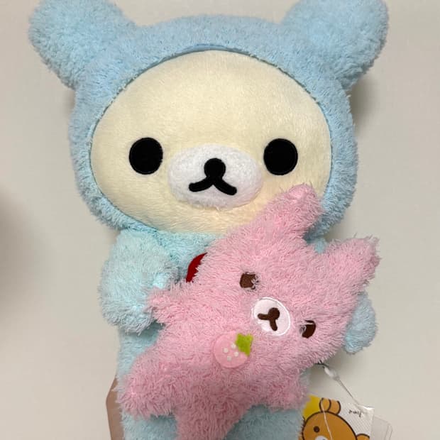 코리락쿠마 우사기 대형 인형