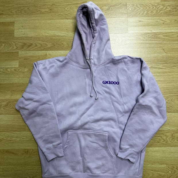 [gx1000] BIPOLAR HOOD LAVENDER XL