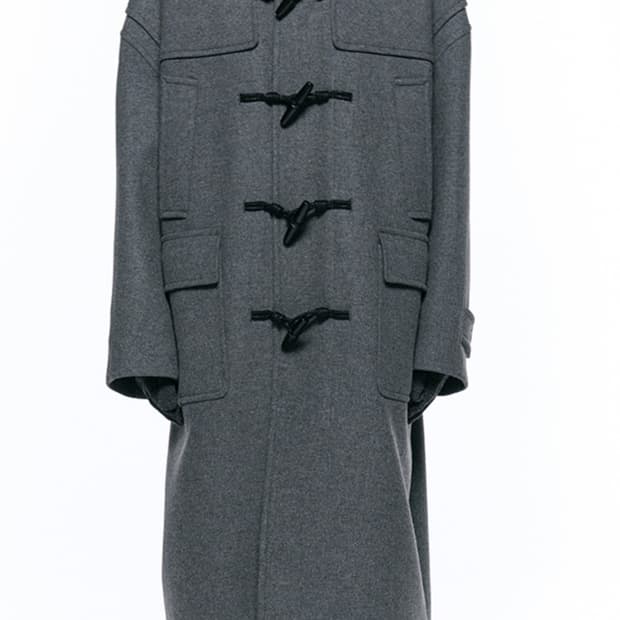 인사일런스 오버사이즈 더플코트