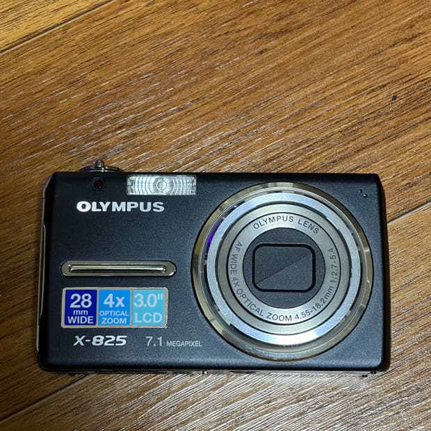 올림푸스 디카 x-825 디지털카메라